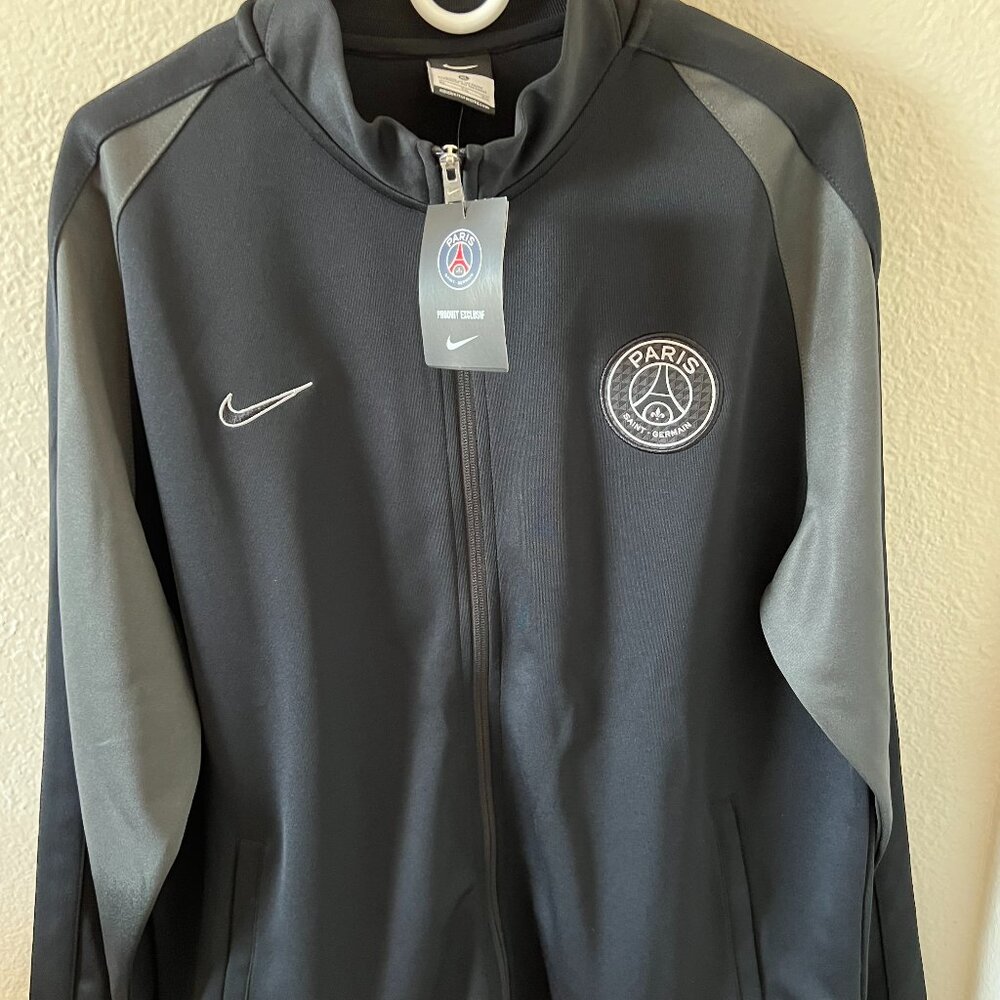 Men's Paris Saint-Germain [PSG] Full Zip Jacket